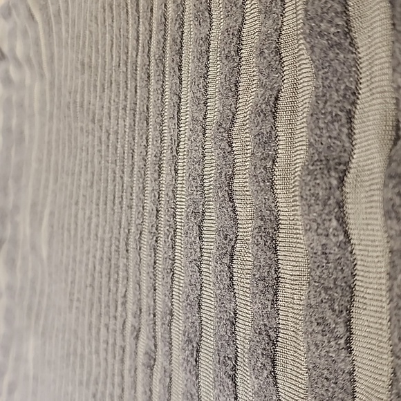 Alexander Wang Bodycon Skirt Engineered Stripe Grey XS - Picture 3 of 9